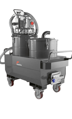 SINGLE-PHASE INDUSTRIAL VACUUM FOR CNC MACHINE TOOL MAINTENANCE TC200 IF 3M