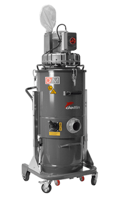 ASPIRADOR INDUSTRIAL COMPACTO CON ALTA POTENCIA CERTIFICADO ATEX ZONA 22 ZFR EL T4 Z22 - II 3D