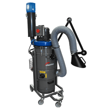 Industrial dust collector for  suspended fine particles of dust with arm - EV420