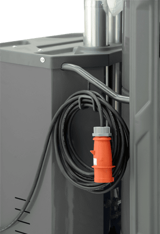 Cable hook for vacuum cleaner