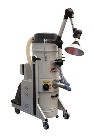 Aspirateur industriel  compact à haute performance 3533 avec aspiration localisée