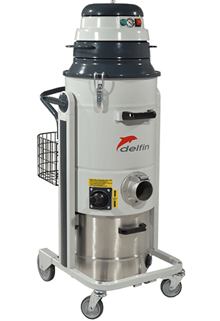 Atex Z22 certified compact single-phase industrial vacuum cleaner - 352BL | Delfin