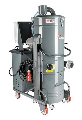 Aspirateur industriel sur chariot certifié Atex avec forte puissance d'aspiration - DG 75 ATEX