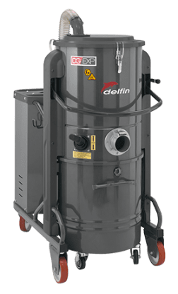 ATEX ZONE 22 CERTIFIED INDUSTRIAL VACUUM CLEANER DG EXP Z22 - II 3D