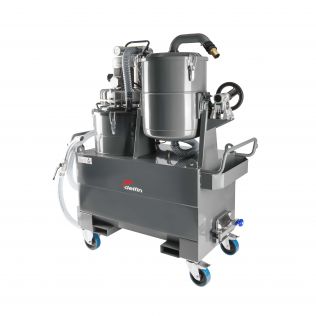 Aspiratore industriale per svuotamento vasche e serbatoi TC400 IF
