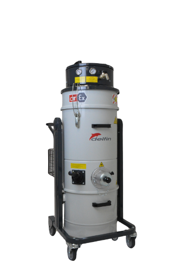 ATEX certified-compressed air industrial vacuum cleaner 452 airex