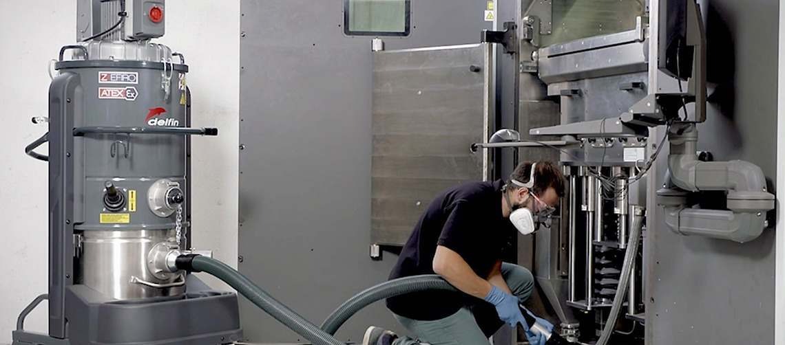 Aspirateurs industriels pour la production additive