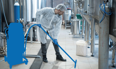 Solutions d'aspiration pour les zones logistiques et de stockage