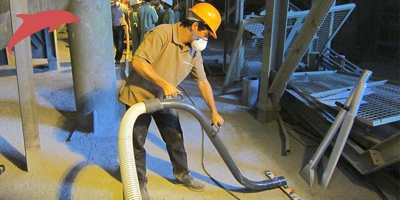 ASPIRADORES INDUSTRIALES PARA POLVO DE CEMENTO