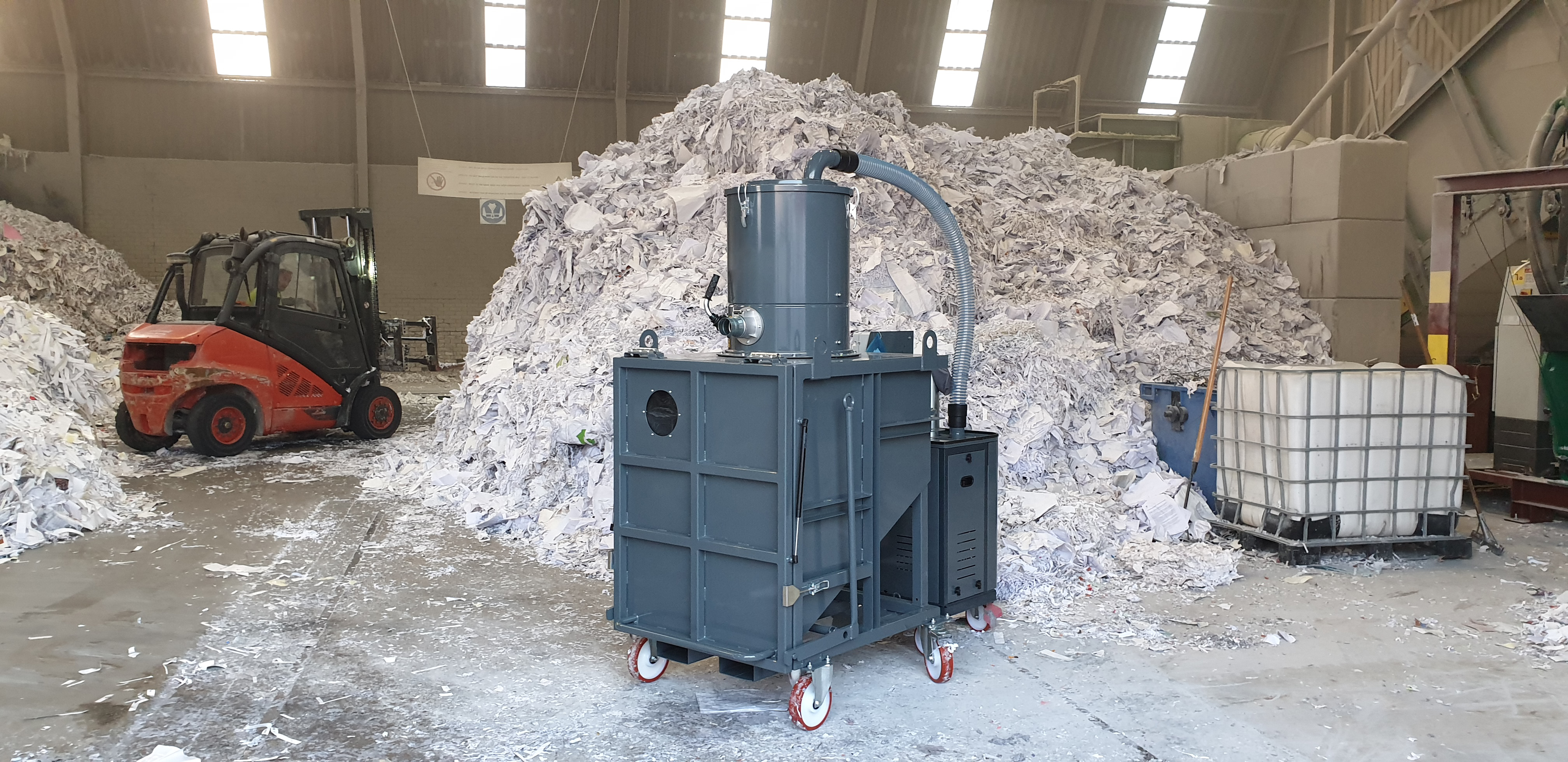 C600 Impianto centralizzato di aspirazione industriale