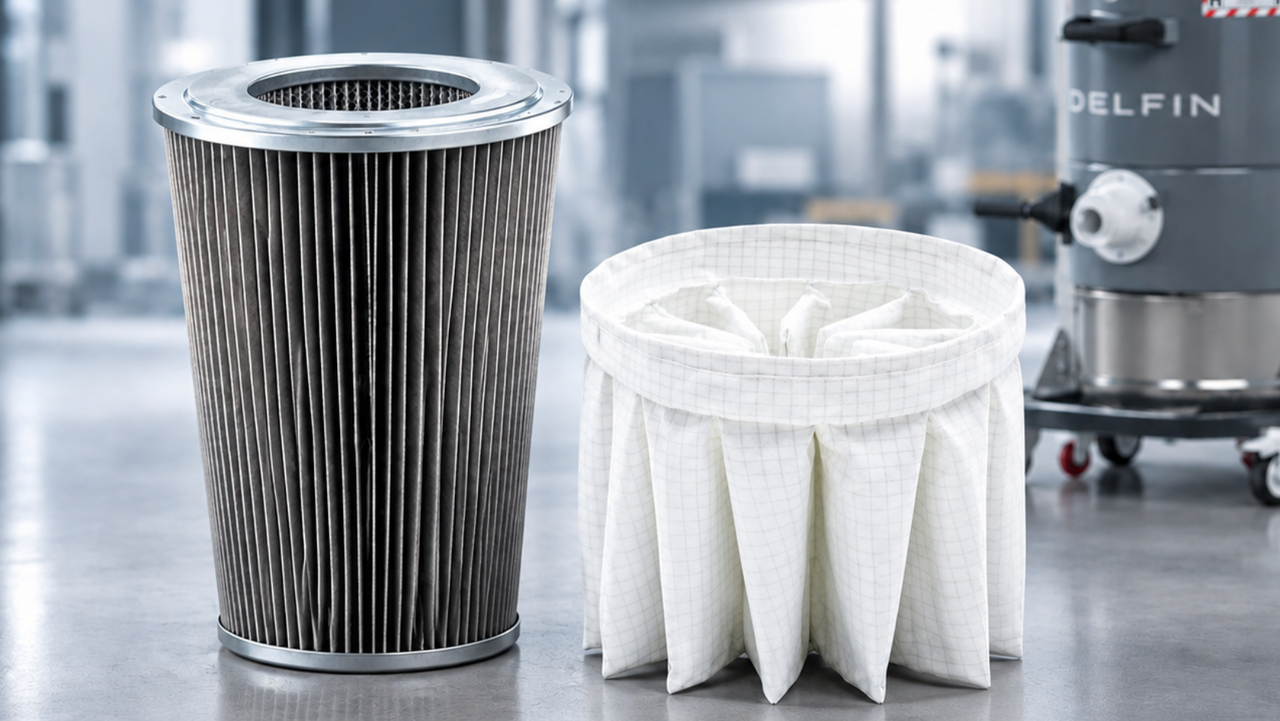 Sternfilter und Patronenfilter gegenübergestellt