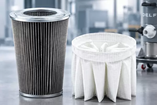 Sternfilter und Patronenfilter gegenübergestellt