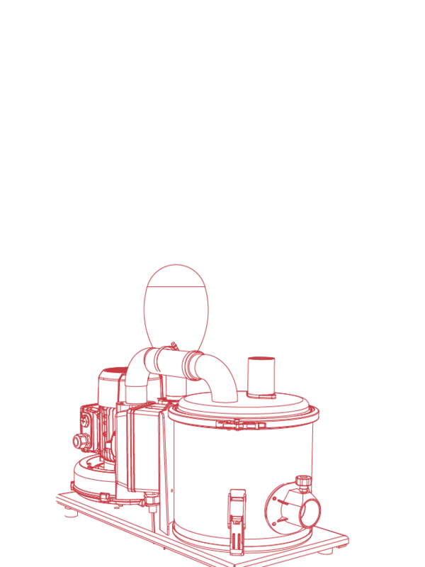 Tracciato Aspirazione di particolato, pulviscolo o perdite da macchinari di produzione DBF
