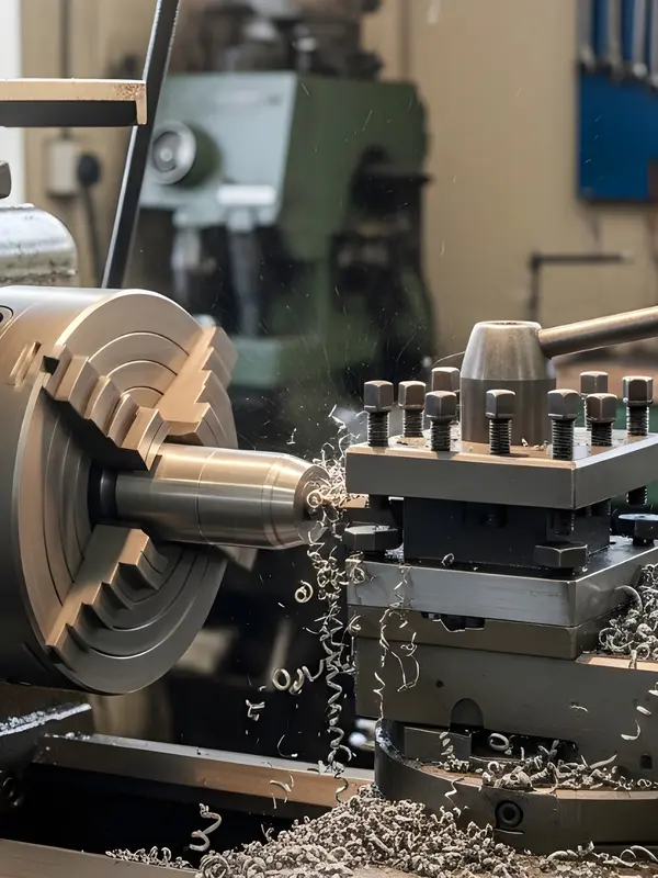 dry chips and metal scraps from machinery