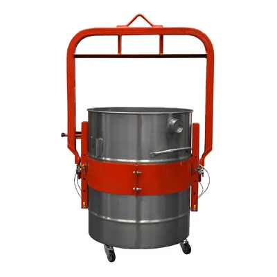 Fascia e staffa sollevamento contenitore