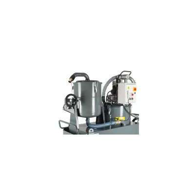 Automatic discharge when the container is full (pump discharge is required)