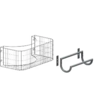 Stainless steel grated basket